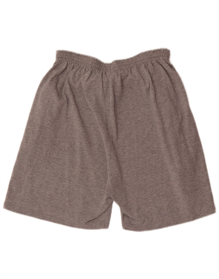 Shorts esportivos masculinos Champion grande algodão cinza