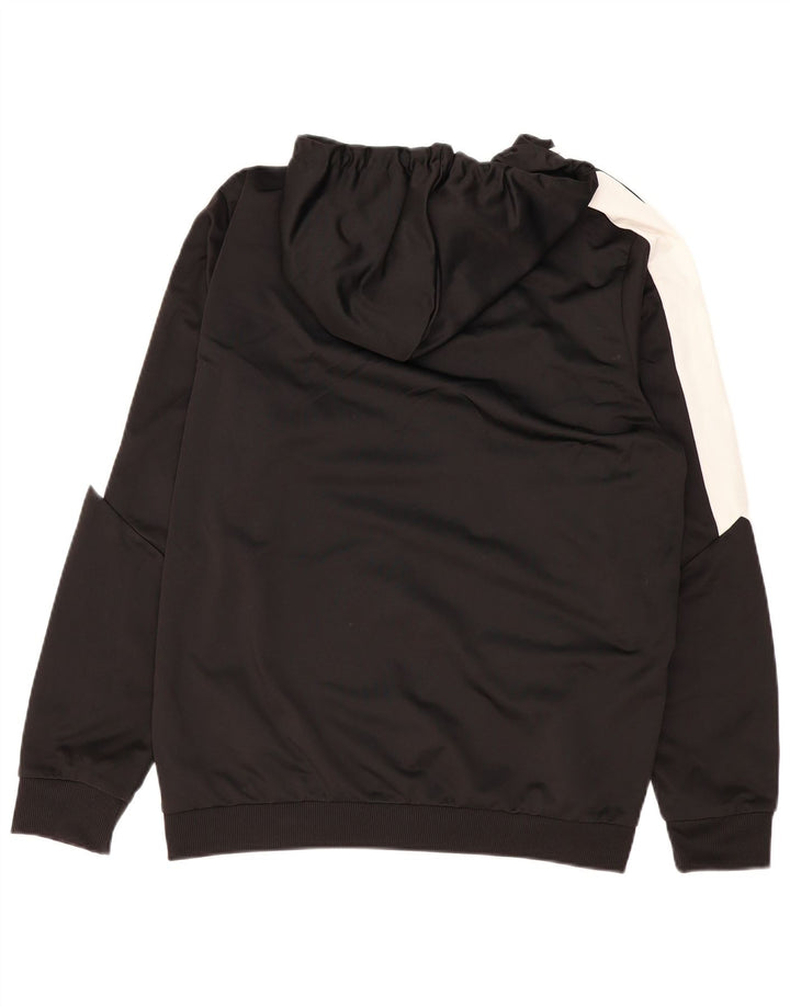 Suéter masculino Puma com capuz e zíper XL preto colorblock poliéster