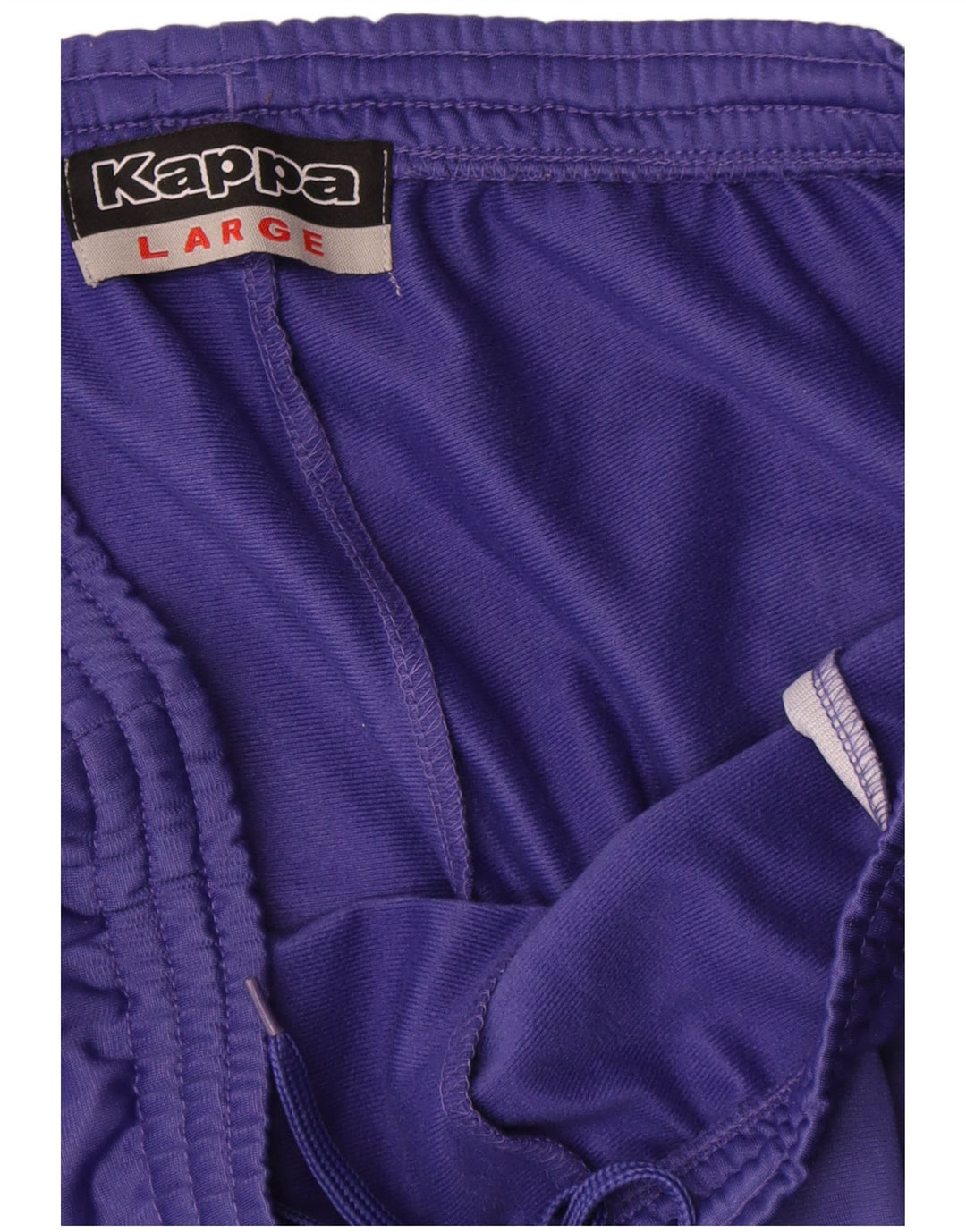Calça de treino feminina Kappa UK 14 grande poliéster roxo