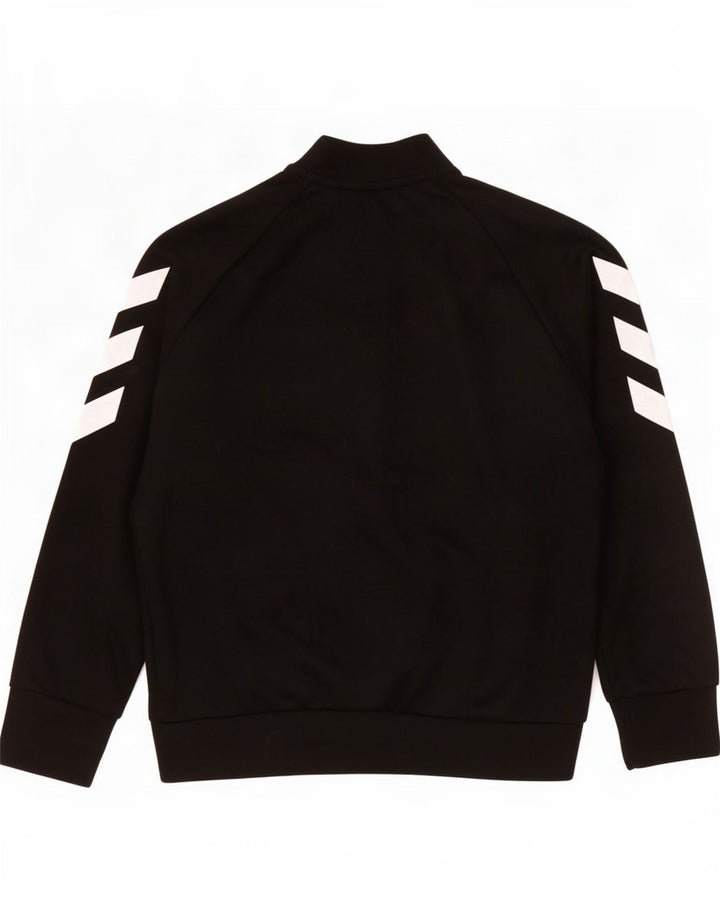 Jaqueta Adidas Meninos Treino Top 7-8 Anos Preto Colorblock Poliéster