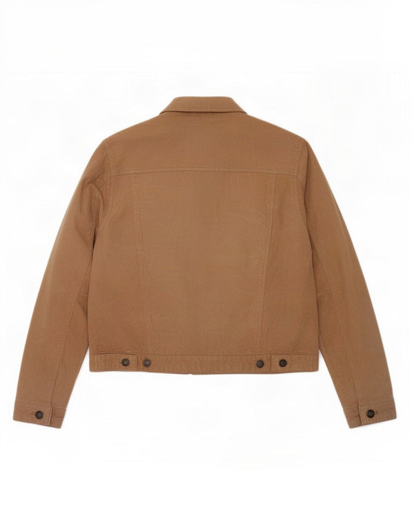 Ozone Womens Suede Blazer Jacket UK 16 Large Beige Leather