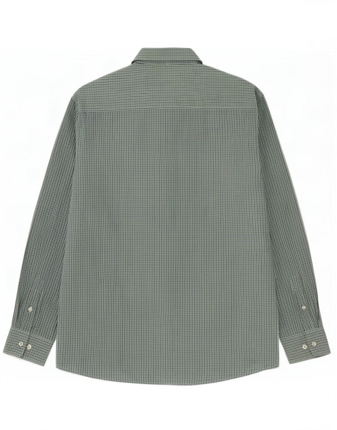 Camisa masculina Pierre Cardin Regular Fit XL poliéster verde guingão