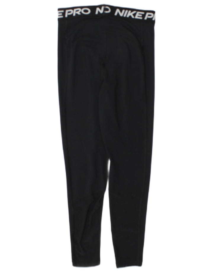 Leggings Nike Dri Fit Graphic UK 10 Pequeno Poliéster Preto