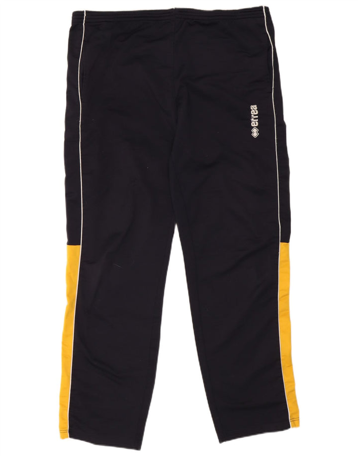 Calça de treino masculina ERREA XL azul marinho colorblock