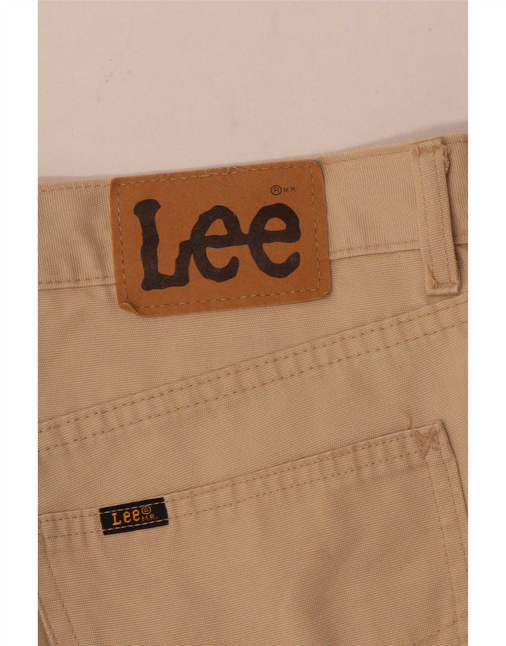 Lee Mens Calça Casual Reta W32 L32 Bege