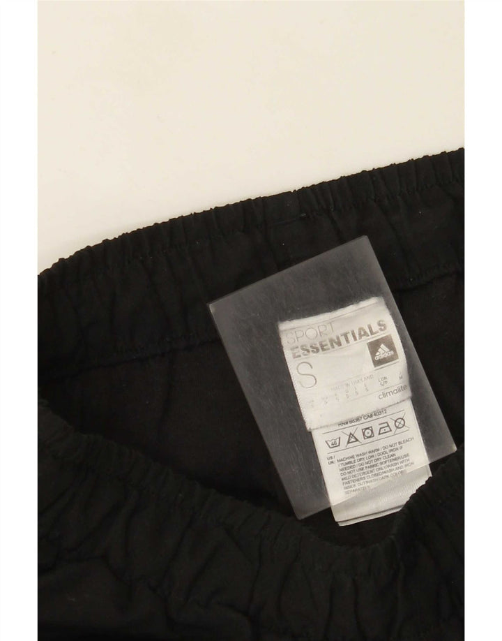 Adidas Mens Climalite Calças de treino Joggers Pequeno Poliéster Preto
