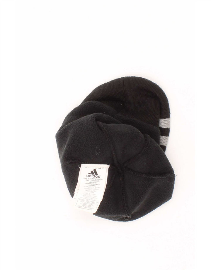 Gorro masculino Adidas tamanho único poliéster listrado preto