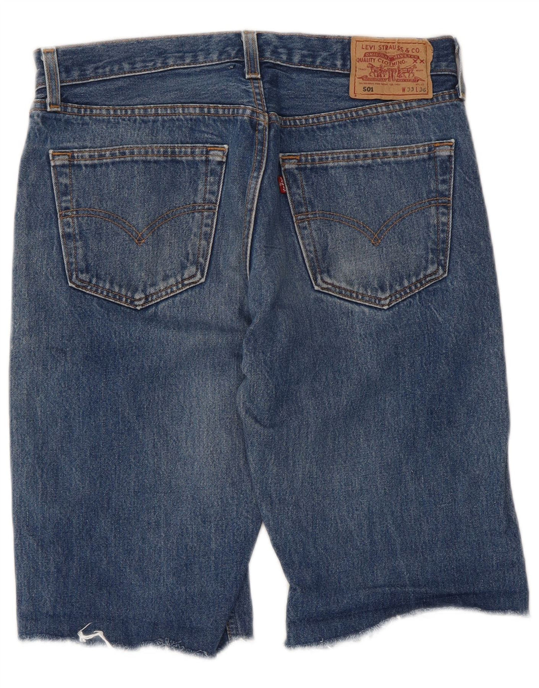 Shorts jeans masculino 501 da Levi's W33 azul médio