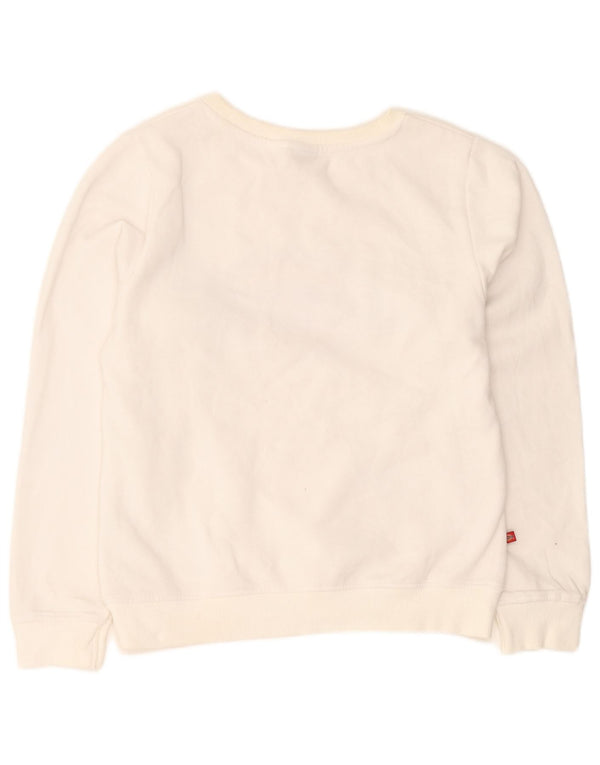 Suéter gráfico Dickies Boys 11-12 anos algodão branco