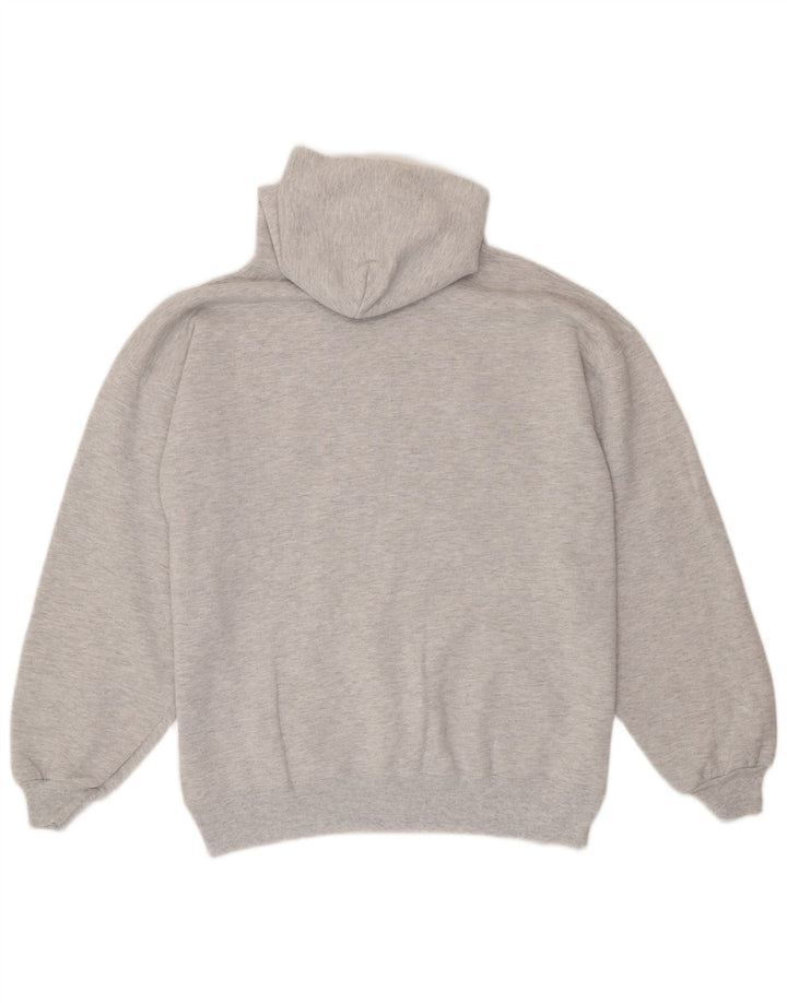 Russell Athletic Mens moletom com capuz XL cinza