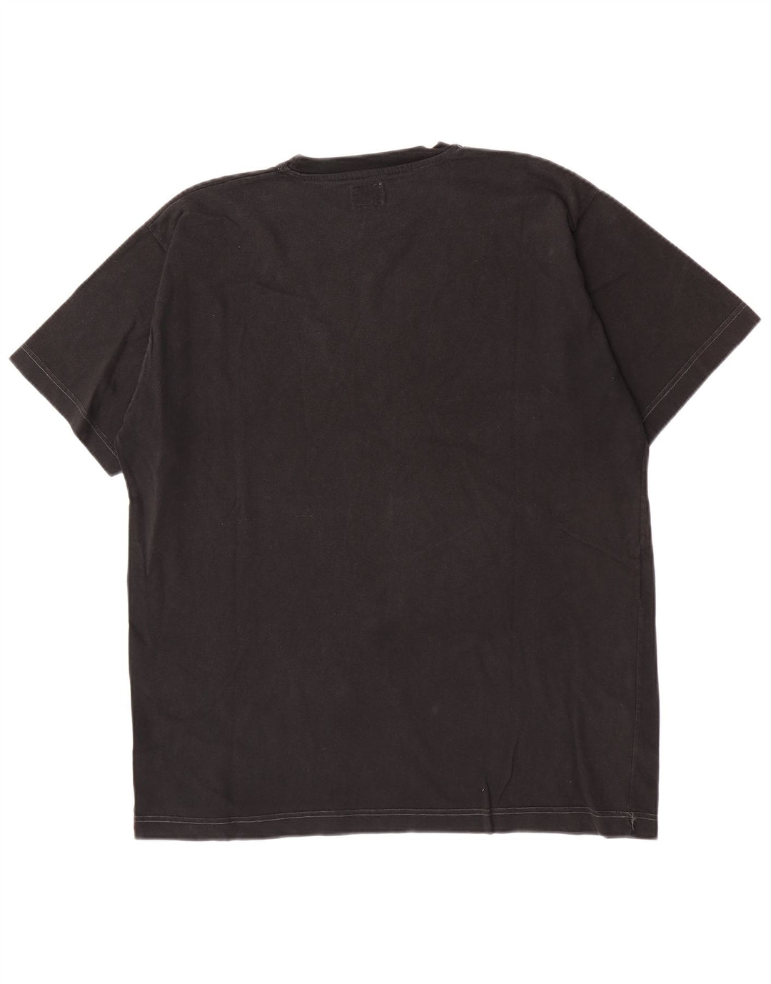 Calvin Klein Jeans Camiseta masculina gráfica grande preta