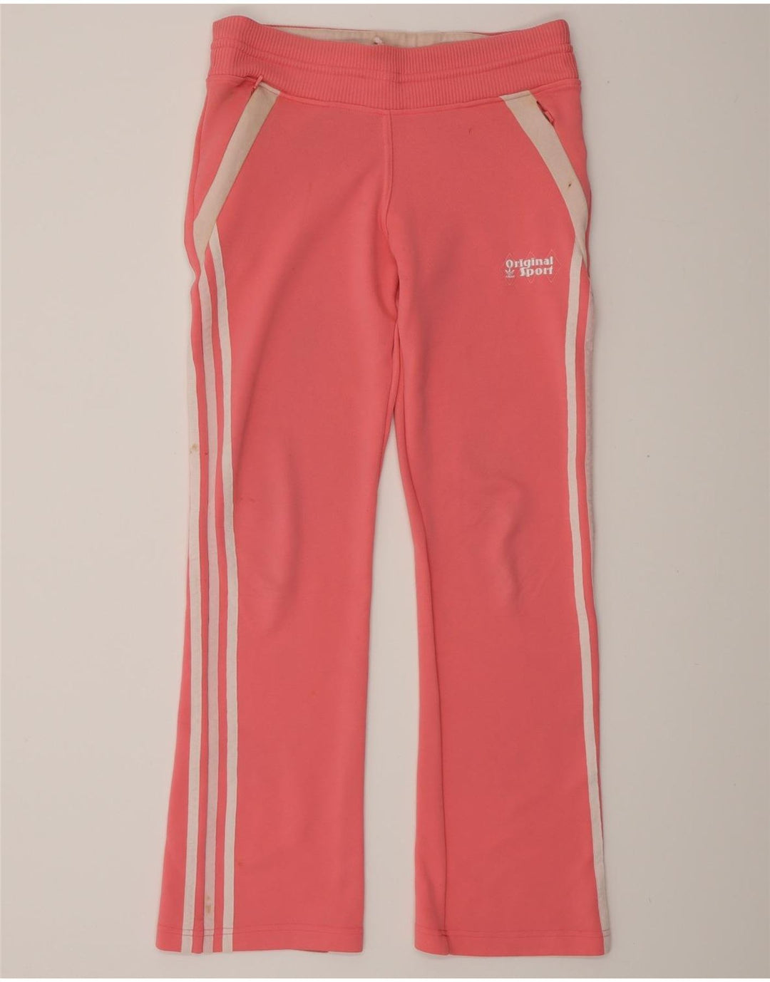 Calça de treino feminina Adidas EU 34 pequena rosa