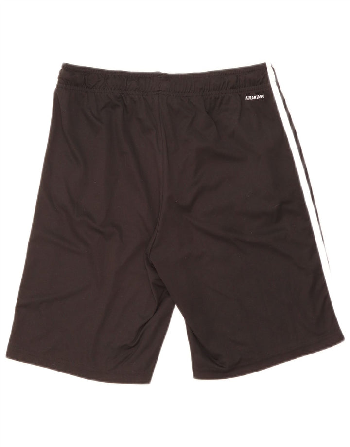 Shorts esportivos Adidas meninos 15-16 anos pretos