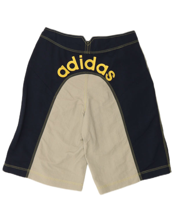 Calções de banho Adidas Boys Graphic 13-14 anos Azul marinho Colorblock