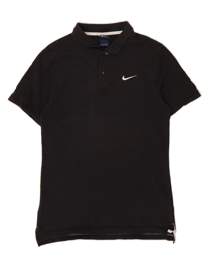 NIKE Mens Polo Shirt Small Black Cotton Vintage Nike and Second-Hand Nike from Messina Hembry 