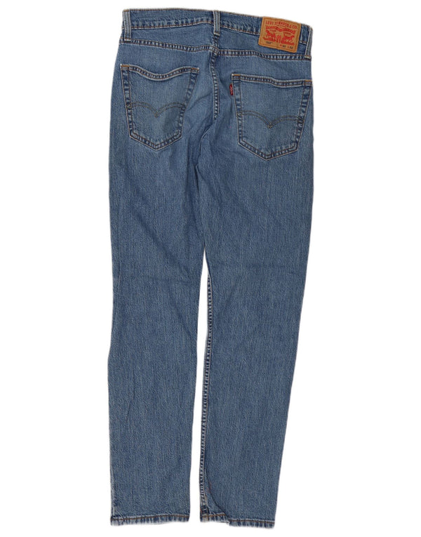 Levi's Masculino 502 Tapered Jeans W30 L32 Azul Algodão