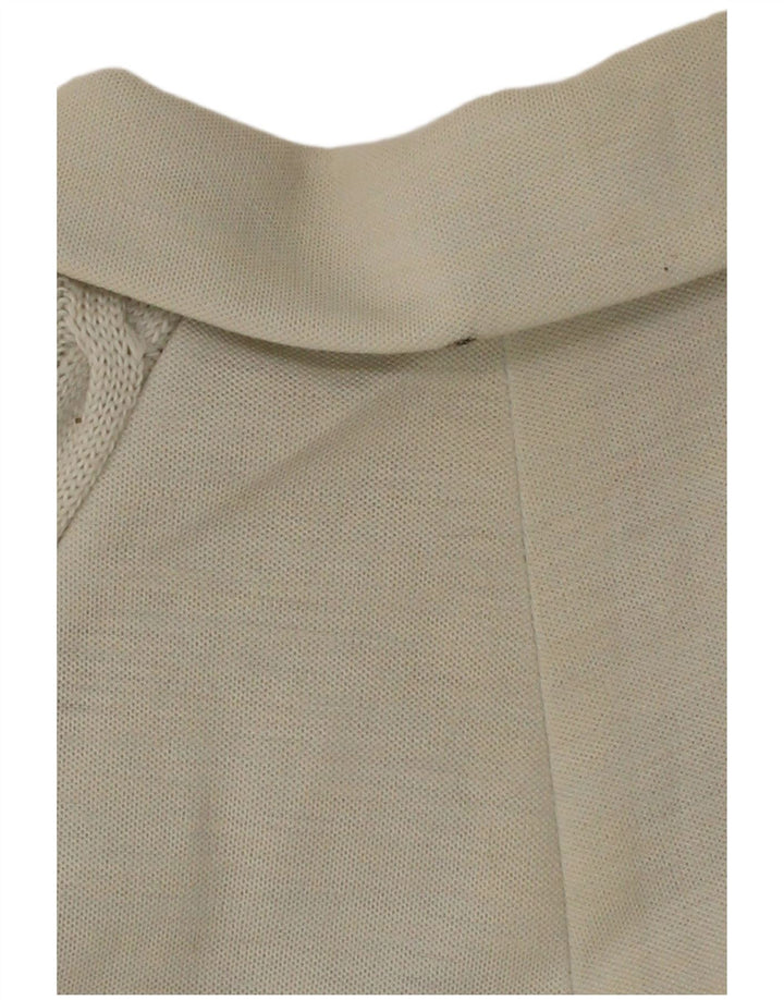 LUISA SPAGNOLI Sobretudo feminino oversized UK 14 cinza médio