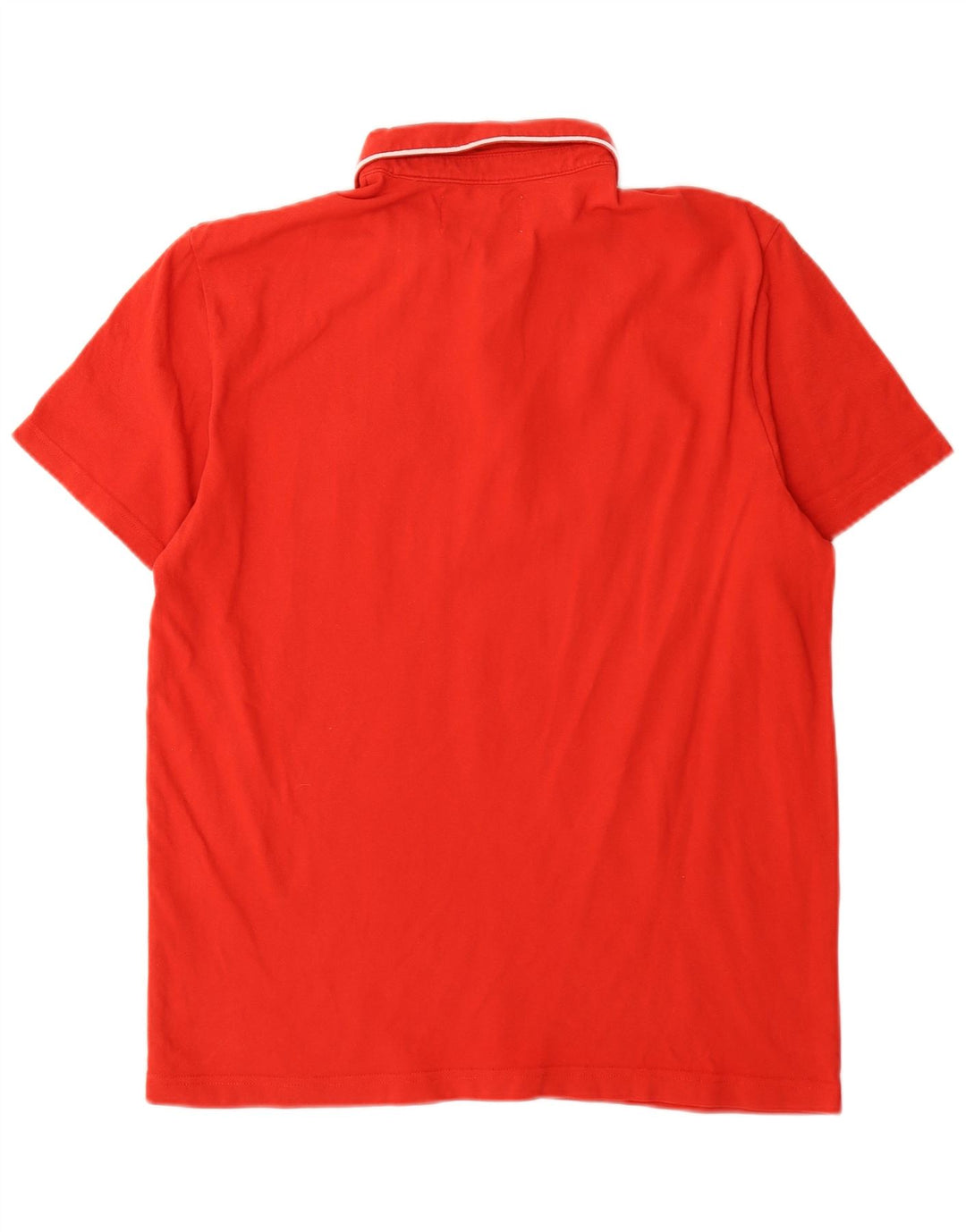 Camisa polo masculina Penguin grande algodão vermelho