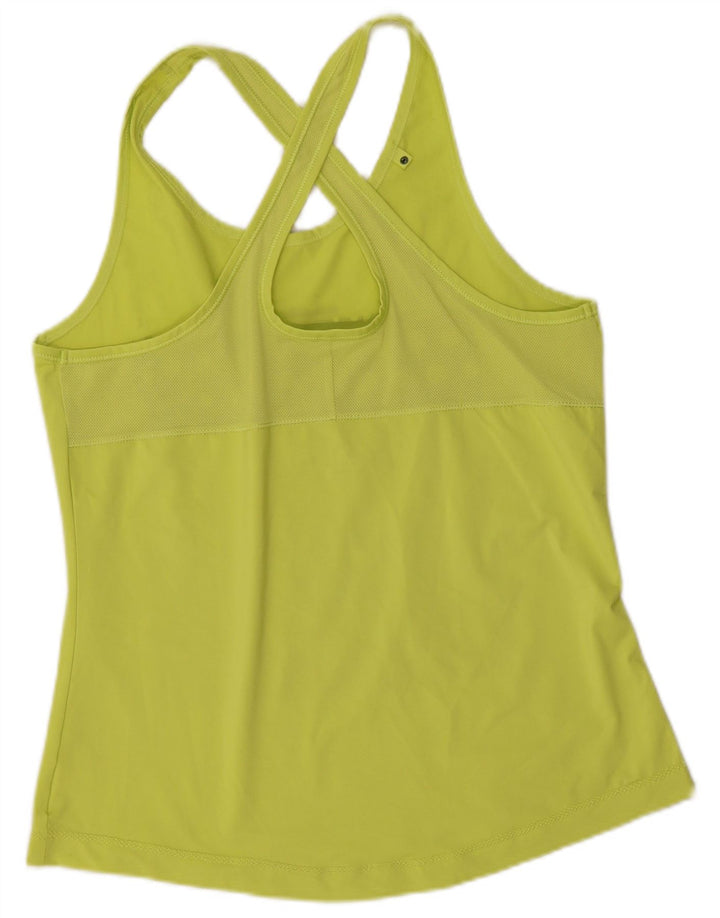 Adidas Feminino Climacool Graphic Vest Top UK 12/14 Médio Verde