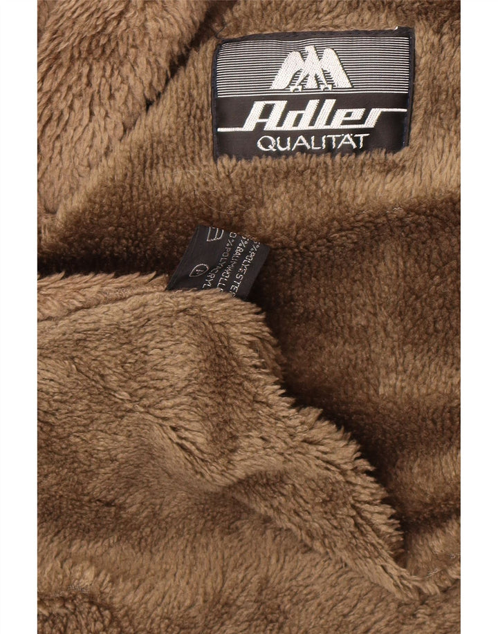 Jaqueta masculina Adler Shearling Parka IT 48 poliéster marrom médio