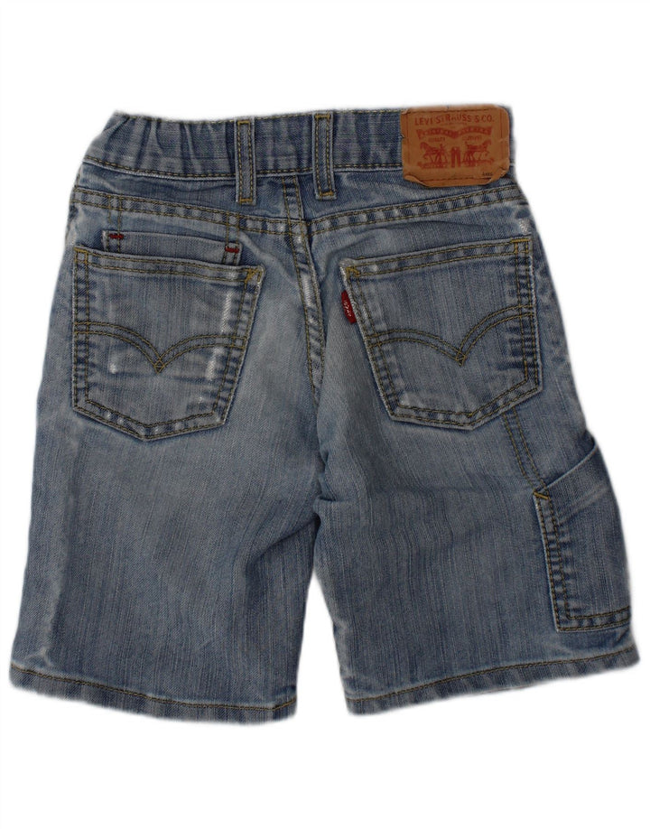 Shorts jeans feminino LEVI'S 3-4 anos W20 algodão azul