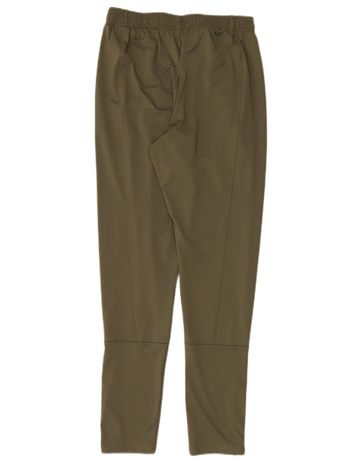 Calça de treino masculina Under Armour poliéster cáqui médio