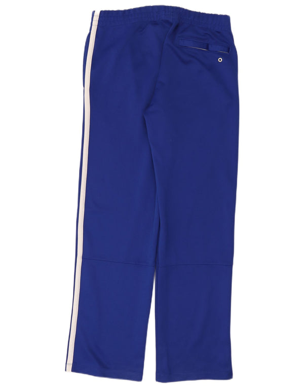 Calça de treino masculina Nike médio azul colorblock poliéster