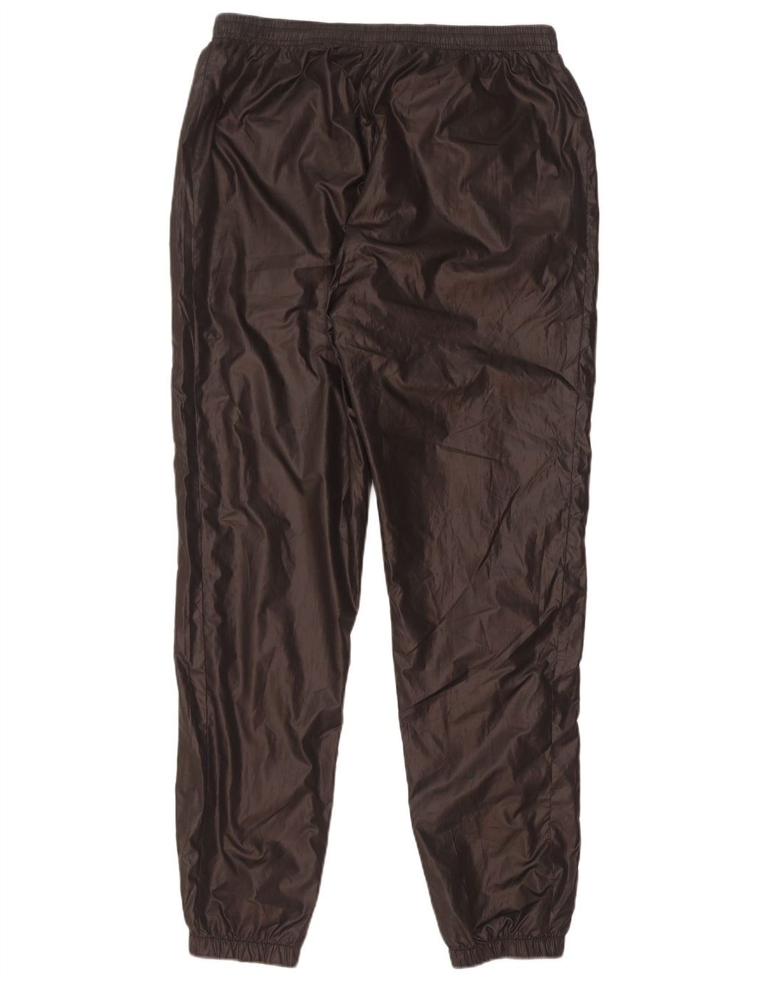 Calça de treino feminina Champion Joggers UK 14 grande poliéster preto