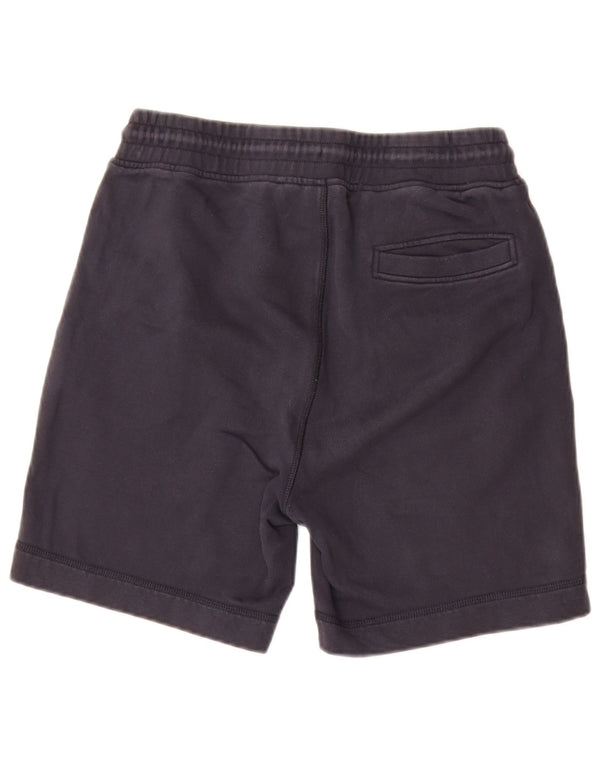 Hugo Boss Mens Sport Shorts Médio Azul Marinho Algodão