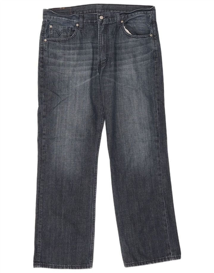 Levi's Masculino 506 Straight Jeans W38 L32 Azul Algodão
