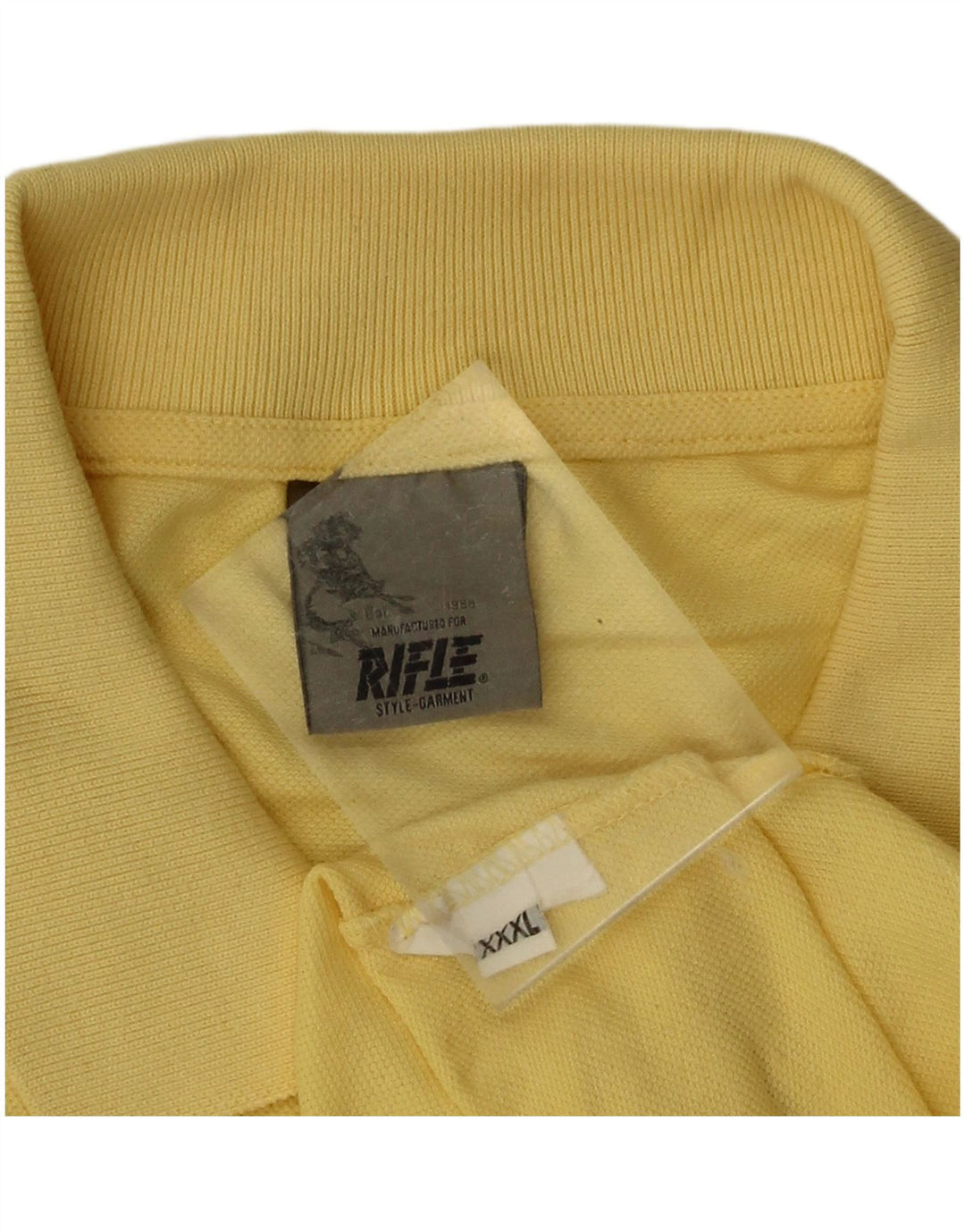 Camisa polo masculina Rifle 3XL amarela