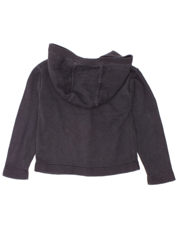 Suéter cardigã com capuz Burberry Boys 3-4 anos azul marinho