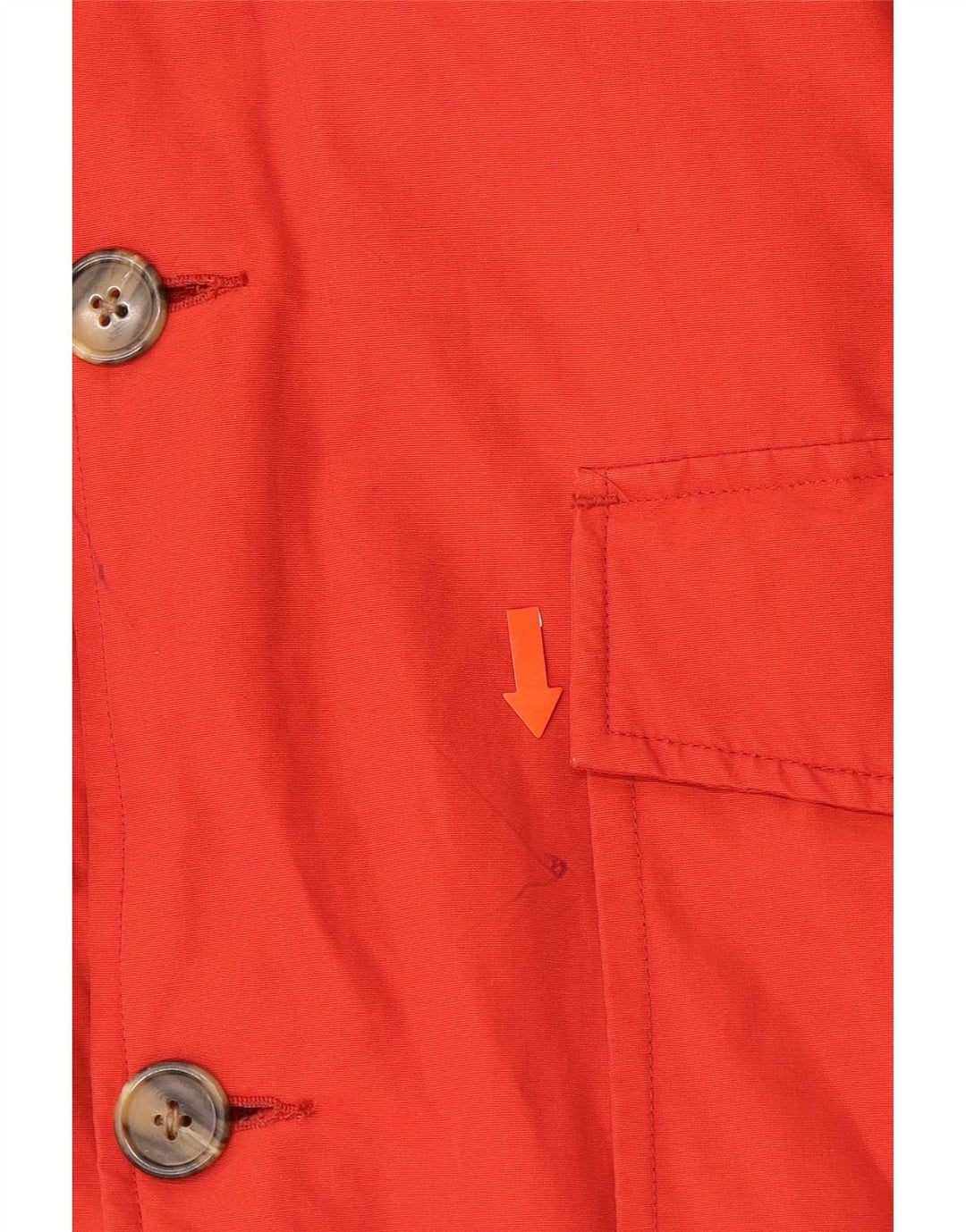 Jaqueta acolchoada com capuz Woolrich Boys 11-12 anos nylon vermelho