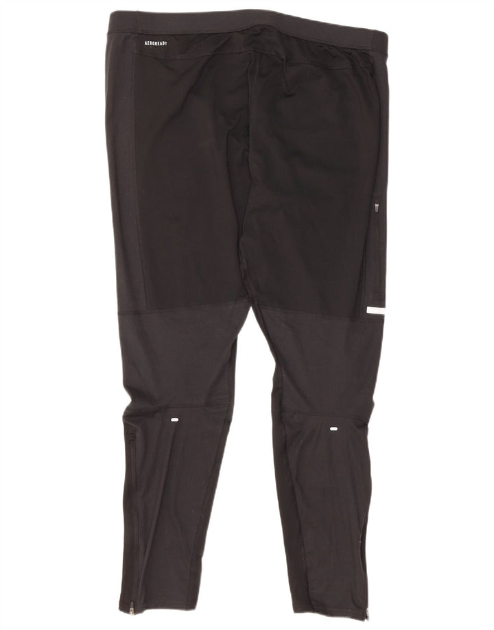 Calça Adidas Aeroready Feminina UK 20 2XL Poliéster Preto