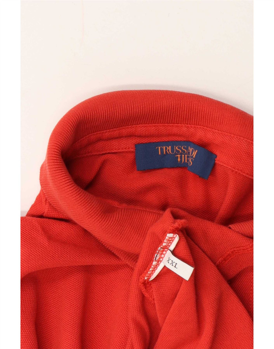 Camisa polo masculina Trussardi 2XL vermelha