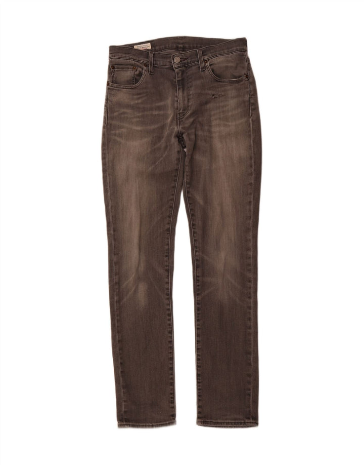 Levi's Masculino 511 Slim Jeans W30 L32 Cinza Algodão