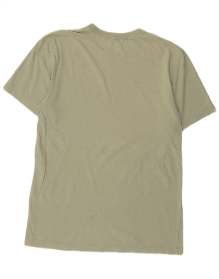 Camiseta Nike masculina gráfica Top pequeno algodão verde