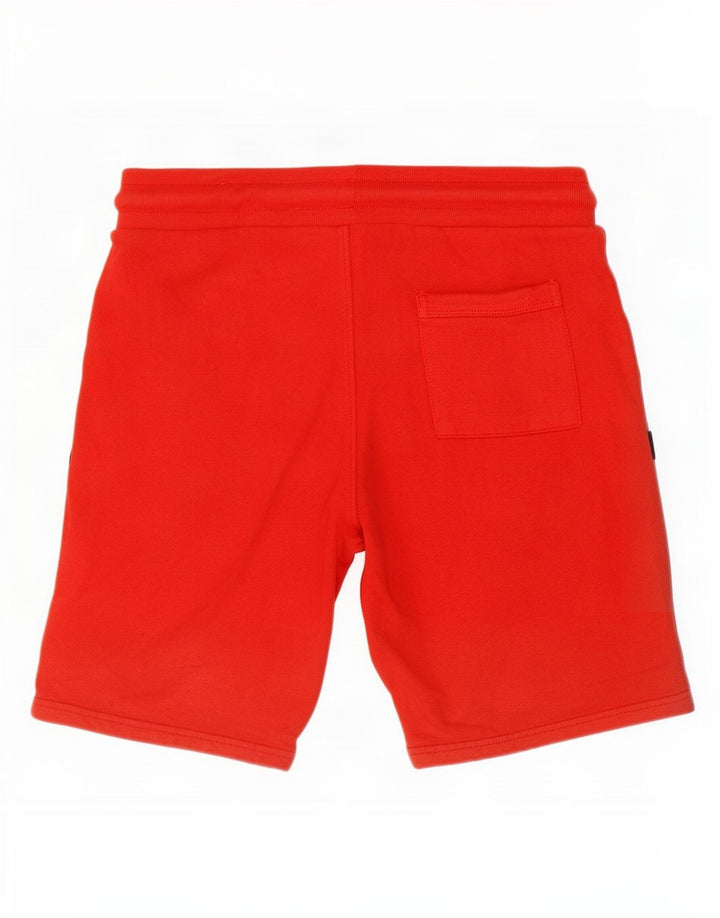 Superdry Mens Sport Shorts Grande Algodão Vermelho