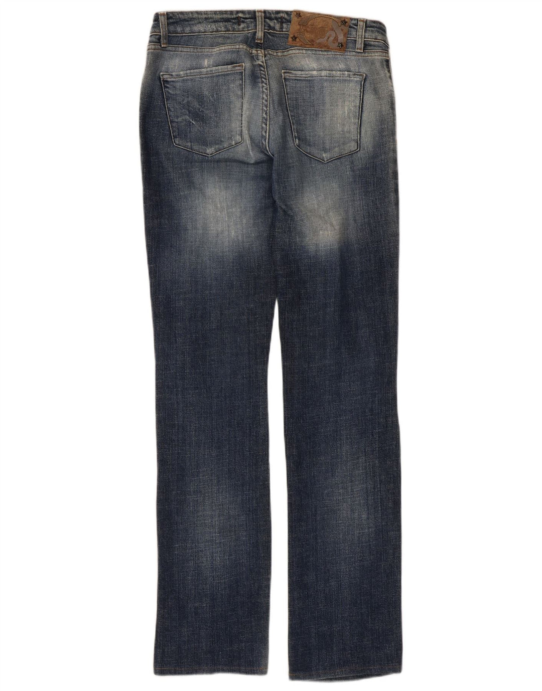 JUST CAVALLI Calça jeans feminina bootcut IT 42 médio W28 L31 algodão azul