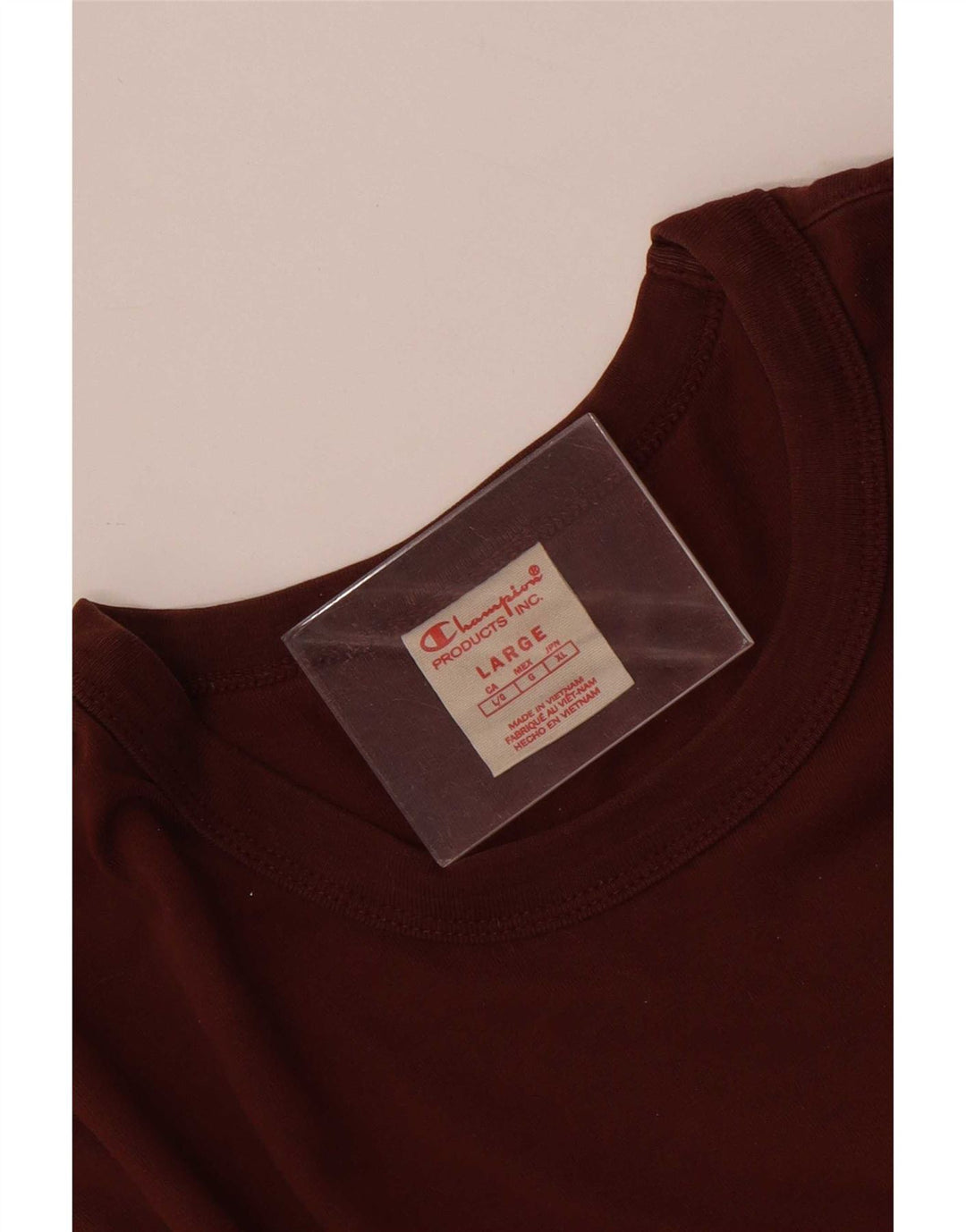 Camiseta feminina Champion UK 16 grande marrom