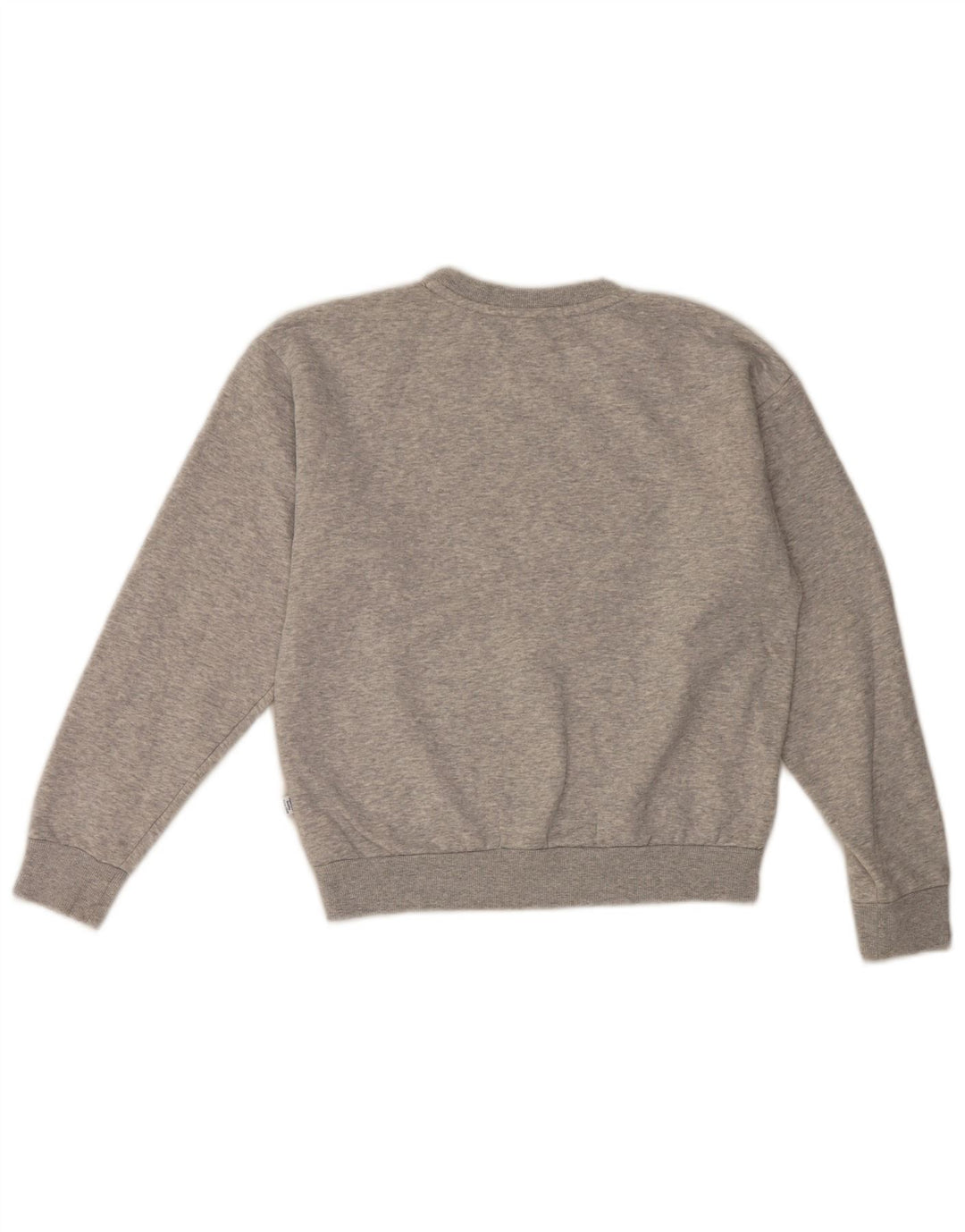 Puma Mens Graphic Moletom Jumper XS Algodão Cinza