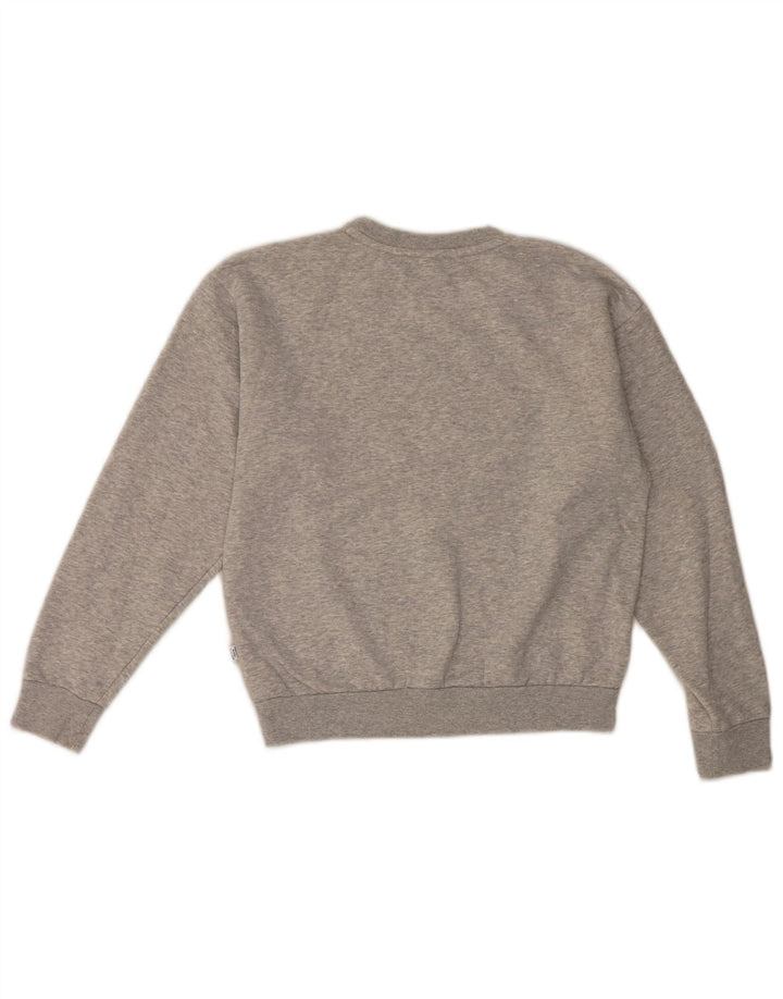 Puma Mens Graphic Moletom Jumper XS Algodão Cinza