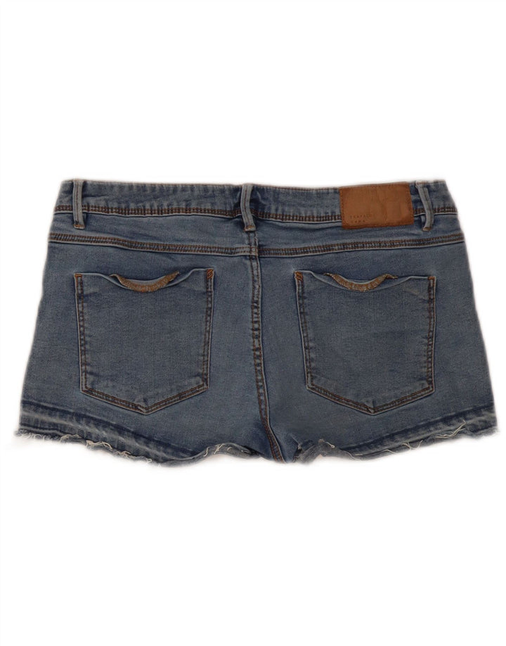 Calça jeans feminina Zara EU 42 grande W32 azul