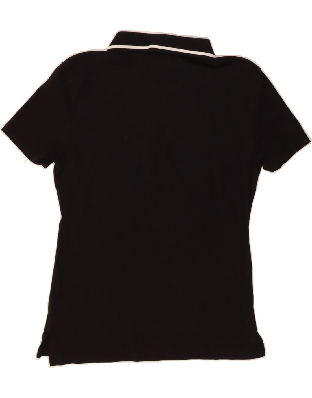 FILA Womens Polo Shirt Medium Black Cotton Vintage Fila and Second-Hand Fila from Messina Hembry 