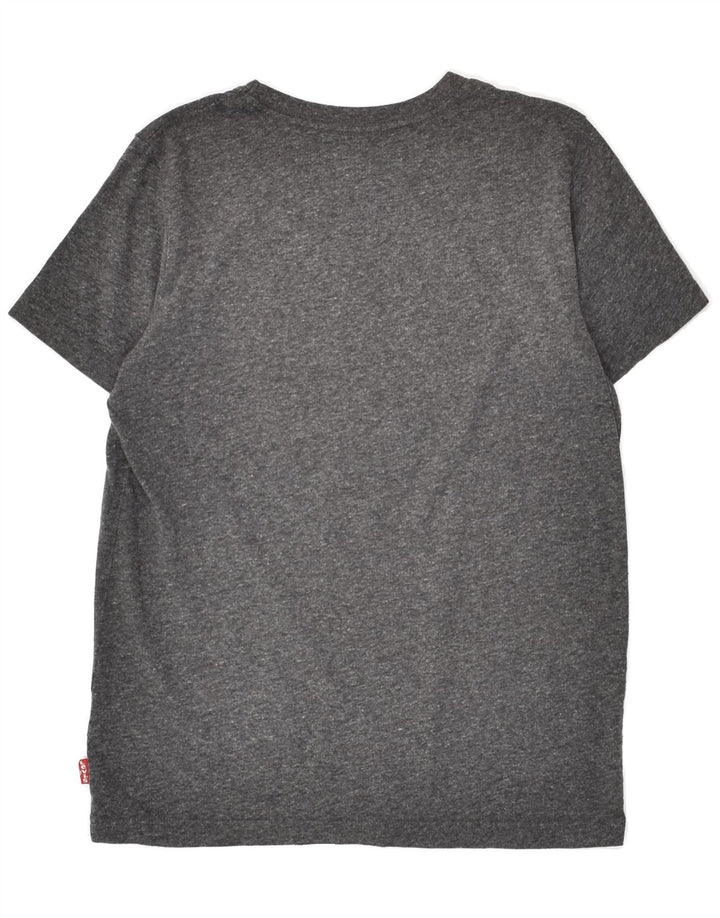 LEVI'S Boys Graphic T-Shirt Top 11-12 Years Grey Cotton | Vintage Levi's | Thrift | Second-Hand Levi's | Used Clothing | Messina Hembry 