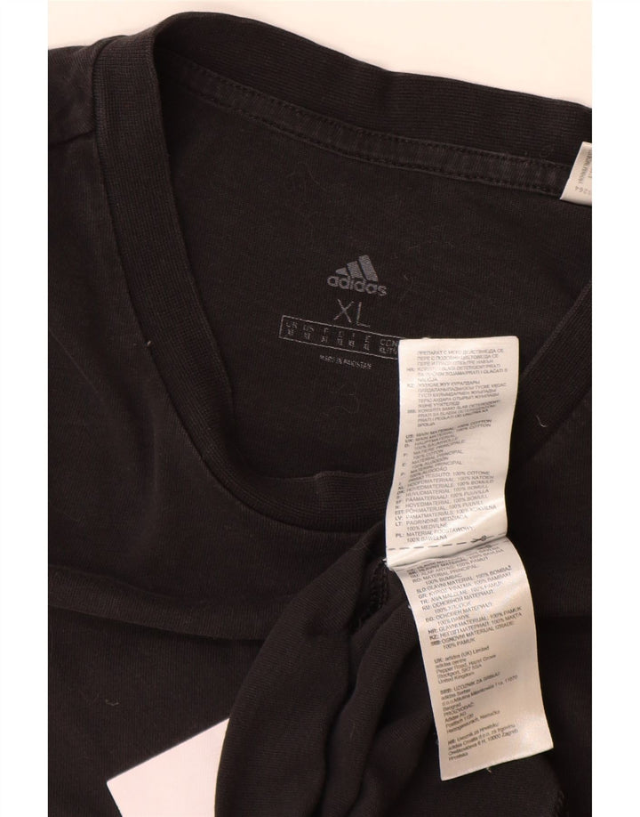 Camiseta Adidas Masculina Graphic Top XL Algodão Preto