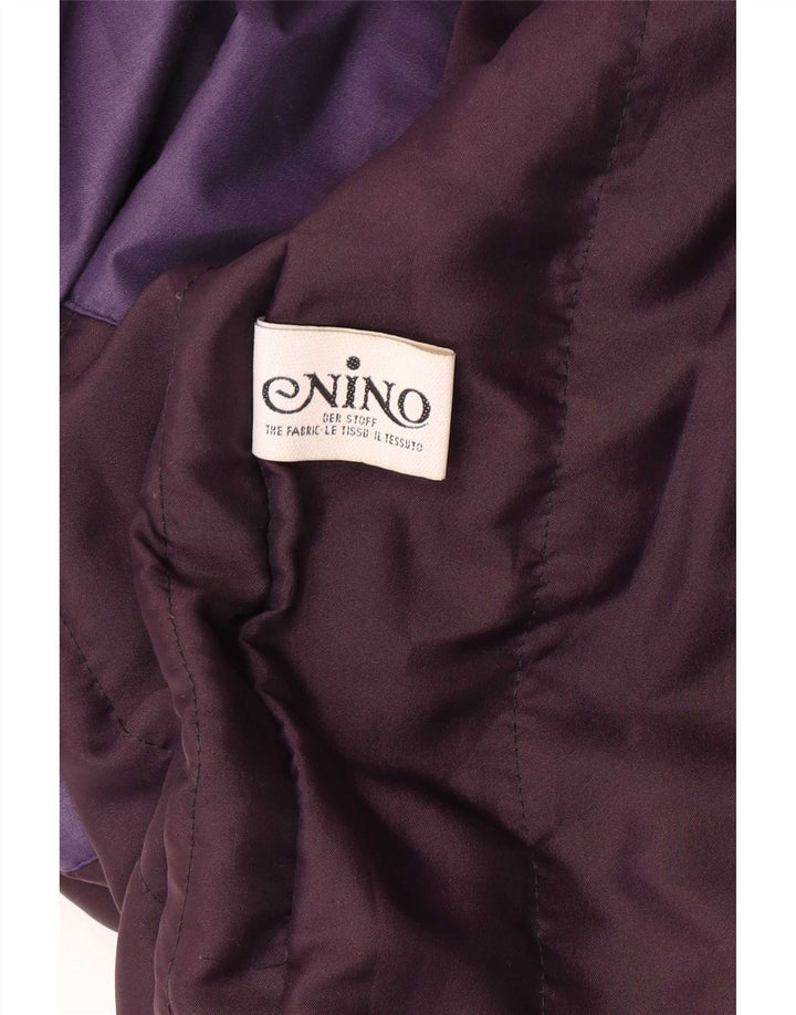 Casaco impermeável feminino NINO UK 14 poliéster roxo médio