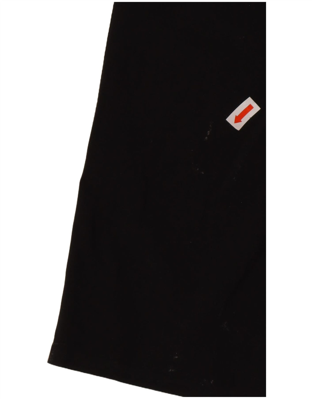 Calça esportiva feminina ATHLETA com perna larga US 6 poliéster preto médio