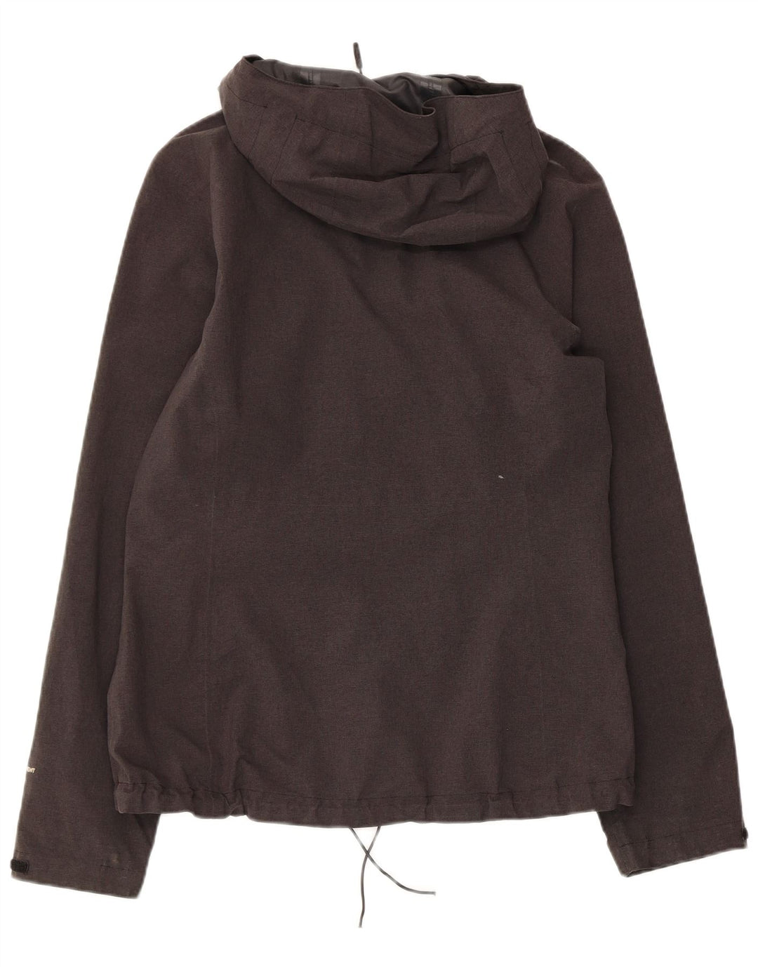 Jaqueta de chuva feminina com capuz THE NORTH FACE Reino Unido 14 poliéster cinza médio