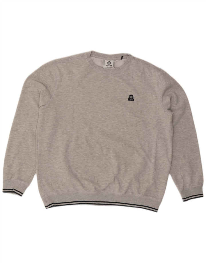TOG 24 moletom masculino jumper XL algodão cinza